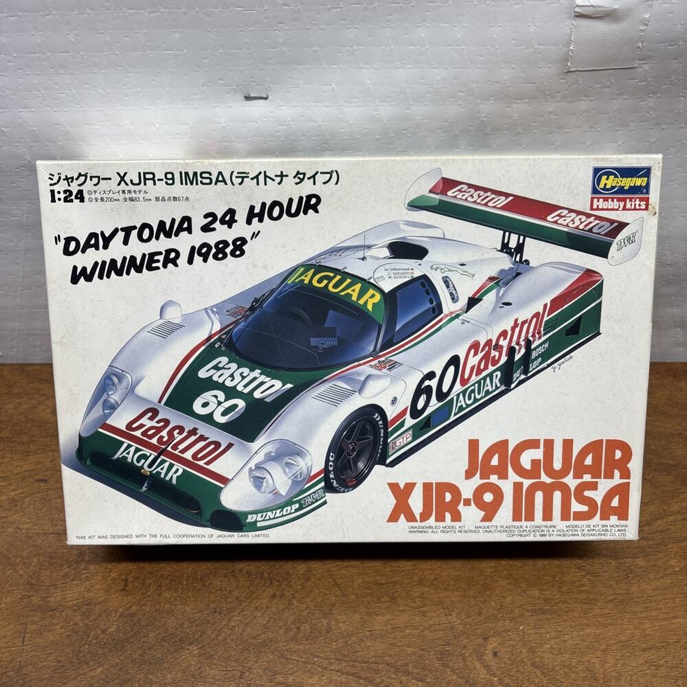 Hasegawa 1/24 Jaguar XJR-9 IMSA Daytona Type Prototype Racing Car CC7 13+ #48 JP